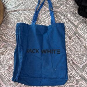 NWOT Jack White Blue Canvas Tote Bag from Boarding House Reach